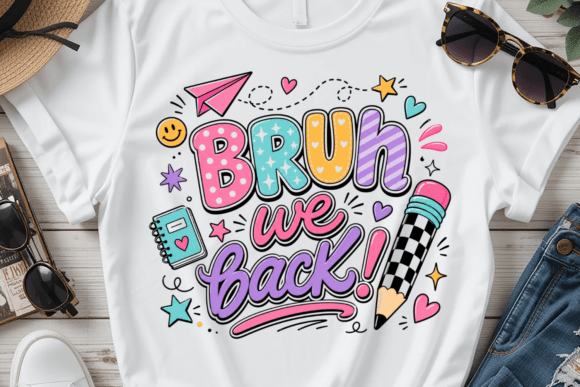 Bruh We Back Shirt PNG: A Practical Guide to Using Trendy Classroom Graphics