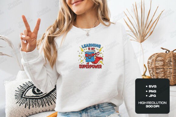 Learning Is My Superpower Design