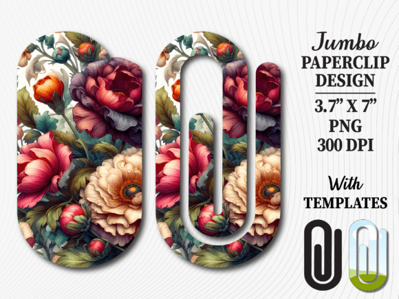 The Vintage Floral Peony Jumbo Paperclip: A Strategic Asset for Modern Creators and Educators